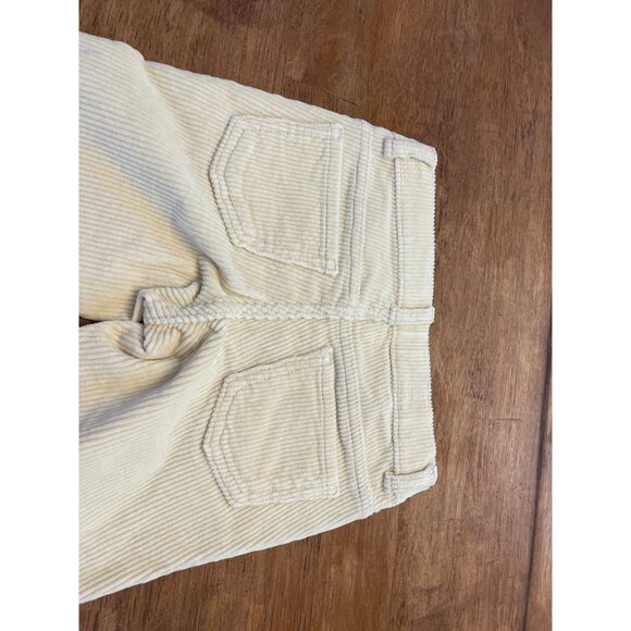 NWT Thereabouts Girls' Corduroy Bell Bottom Pants 4 Reg Ivory #R-5-115-10 - Picture 5 of 7